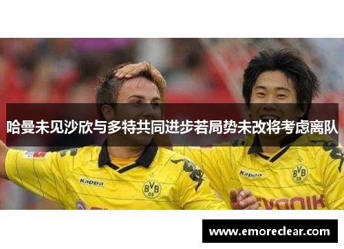 哈曼未见沙欣与多特共同进步若局势未改将考虑离队